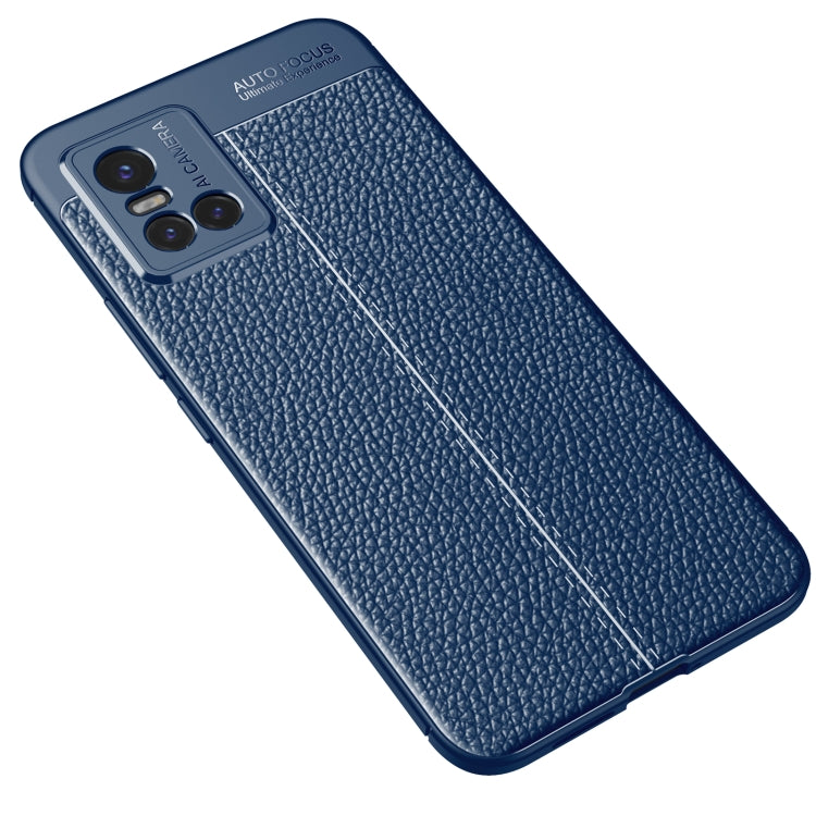 For vivo S10 Litchi Texture TPU Shockproof Case