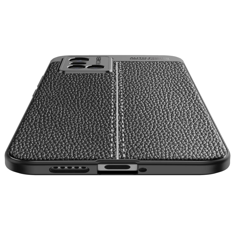 For vivo S10 Litchi Texture TPU Shockproof Case