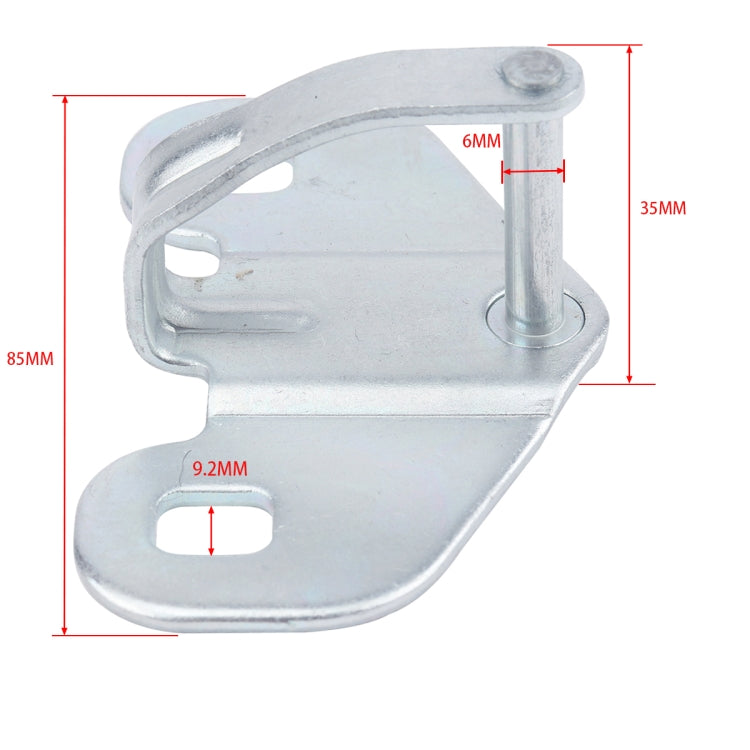 A5172 Car Rear Door Baffle Buckle 1369006080 for Fiat Ducato 2006-2014