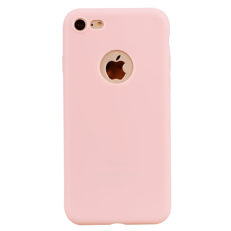 For iPhone SE 2022 / SE 2020 / 8 / 7 Candy Color TPU Case