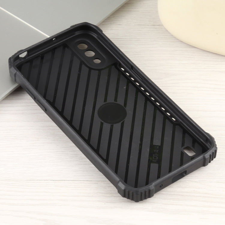 For Samsung Galaxy A10s / M01s Fierce Warrior Series Armor All-inclusive Shockproof Aluminum Alloy + TPU Protective Case with Ring Holder