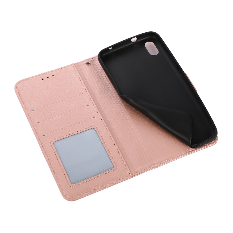 For Xiaomi Redmi 7A Skin Feel Embossed Sunflower Horizontal Flip Leather Case with Holder & Card Slots & Wallet & Lanyard