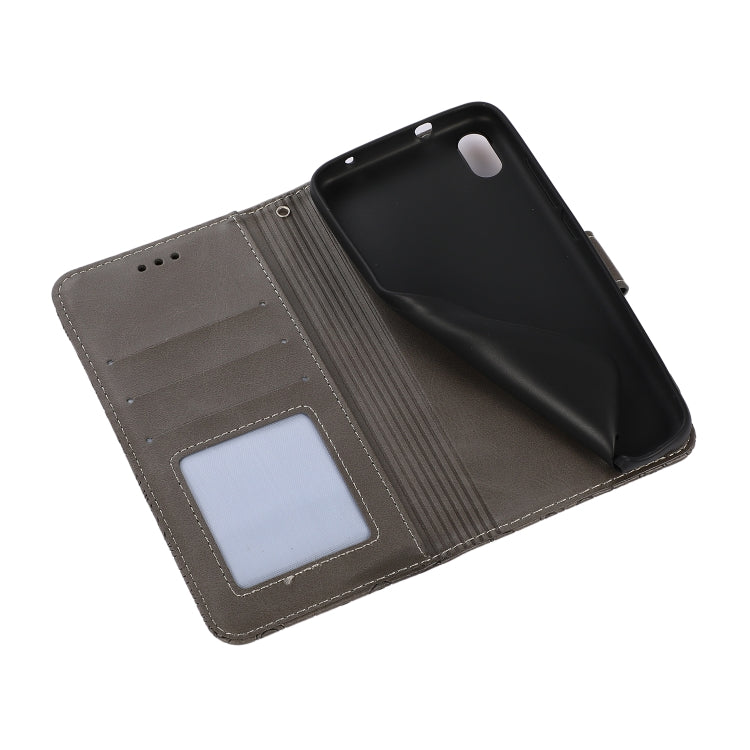 For Xiaomi Redmi 7A Skin Feel Embossed Sunflower Horizontal Flip Leather Case with Holder & Card Slots & Wallet & Lanyard