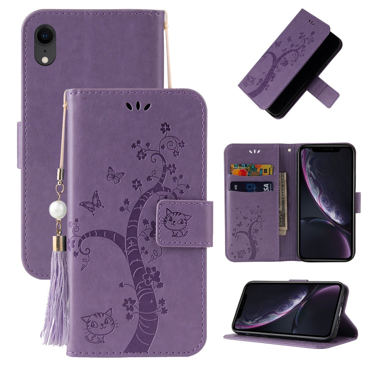 For Samsung Galaxy A01 Core Embossed Lucky Tree Horizontal Flip Leather Case with Holder & Card Slot & Wallet & Lanyard