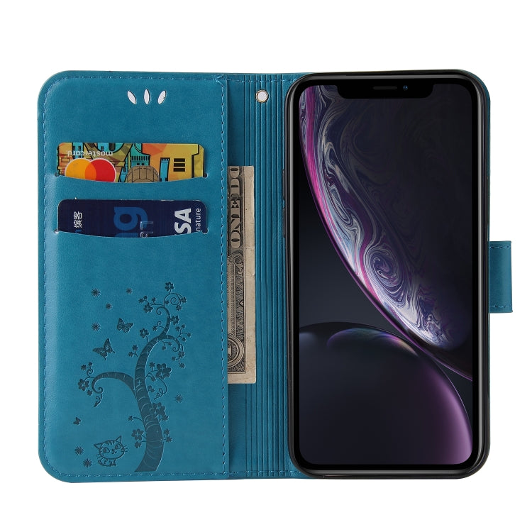 For Samsung Galaxy A01 Core Embossed Lucky Tree Horizontal Flip Leather Case with Holder & Card Slot & Wallet & Lanyard