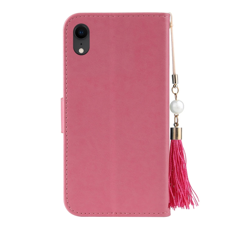 For Samsung Galaxy A01 Core Embossed Lucky Tree Horizontal Flip Leather Case with Holder & Card Slot & Wallet & Lanyard