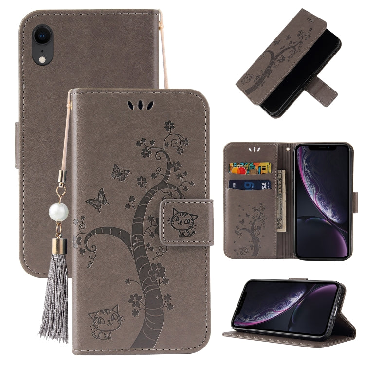 For Samsung Galaxy A01 Core Embossed Lucky Tree Horizontal Flip Leather Case with Holder & Card Slot & Wallet & Lanyard