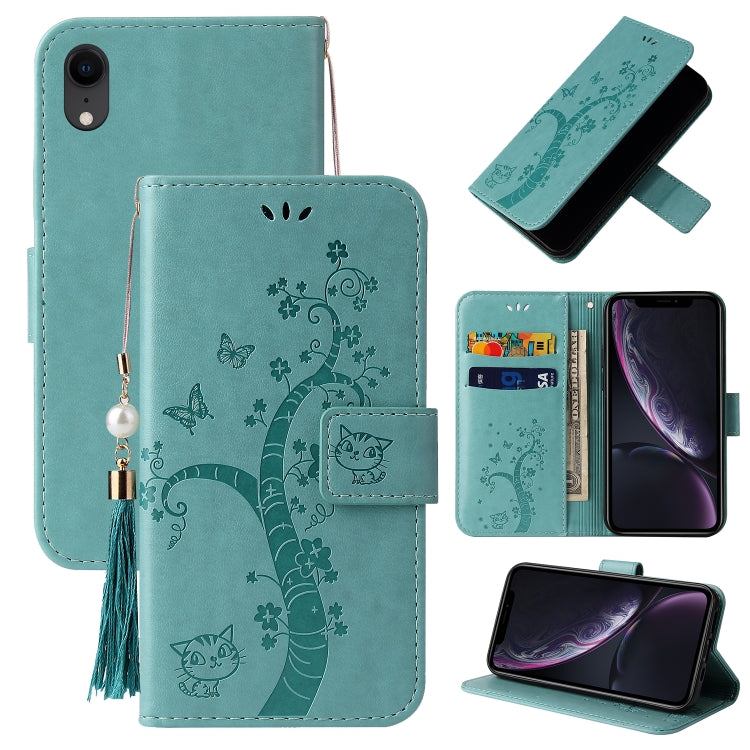 For Samsung Galaxy A01 Core Embossed Lucky Tree Horizontal Flip Leather Case with Holder & Card Slot & Wallet & Lanyard