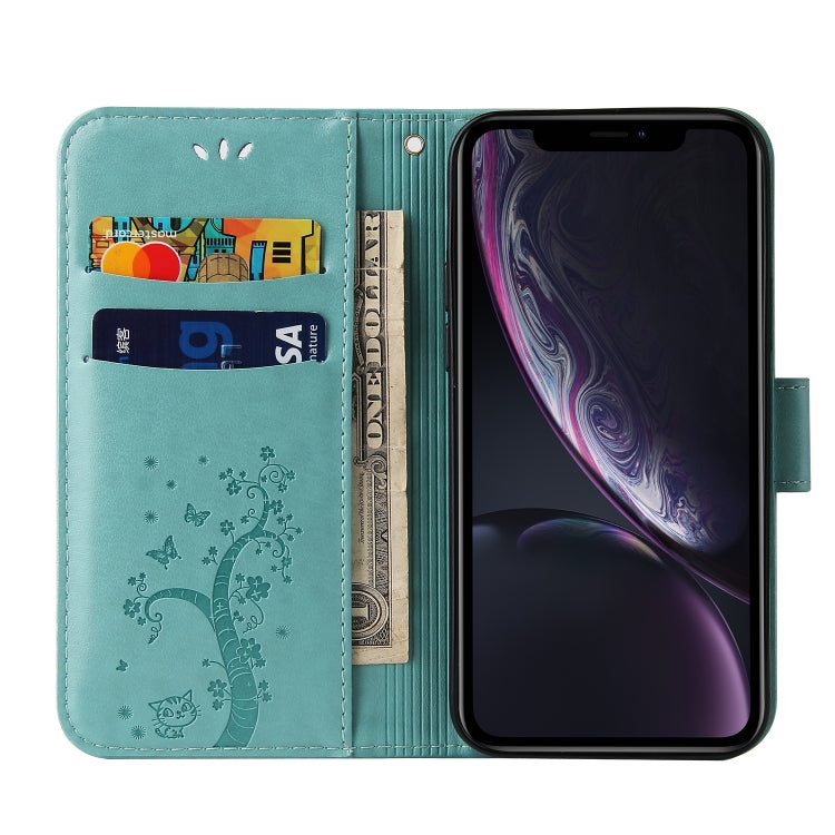 For Samsung Galaxy A01 Core Embossed Lucky Tree Horizontal Flip Leather Case with Holder & Card Slot & Wallet & Lanyard