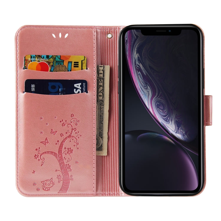 For Samsung Galaxy A01 Core Embossed Lucky Tree Horizontal Flip Leather Case with Holder & Card Slot & Wallet & Lanyard