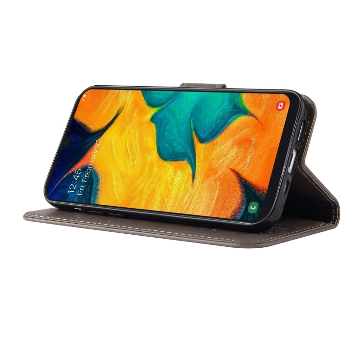 For Samsung Galaxy A20 / A30 Embossed Lucky Tree Horizontal Flip Leather Case with Holder & Card Slot & Wallet & Lanyard
