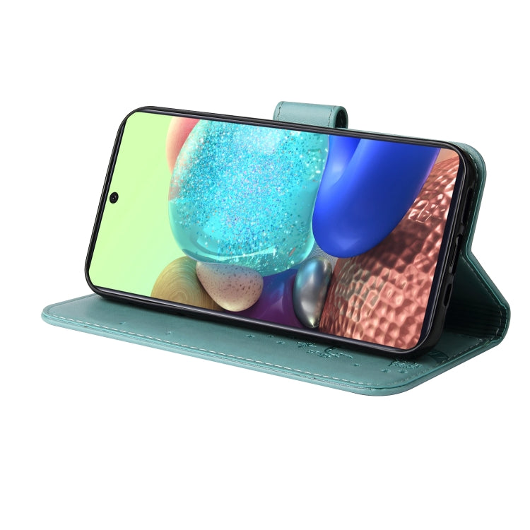 For Samsung Galaxy A71 4G Embossed Lucky Tree Horizontal Flip Leather Case with Holder & Card Slot & Wallet & Lanyard
