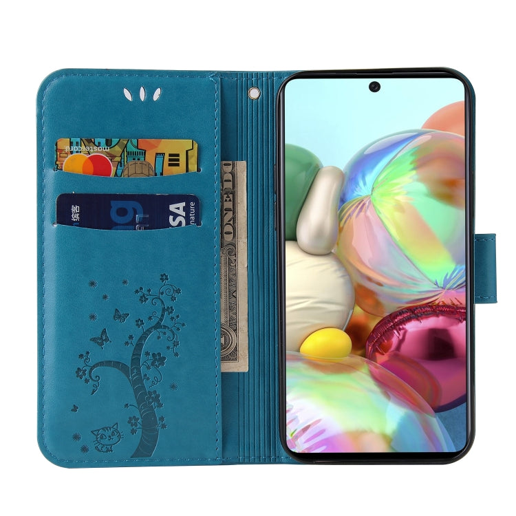 For Samsung Galaxy Note10 Lite / A81 Embossed Lucky Tree Horizontal Flip Leather Case with Holder & Card Slot & Wallet & Lanyard