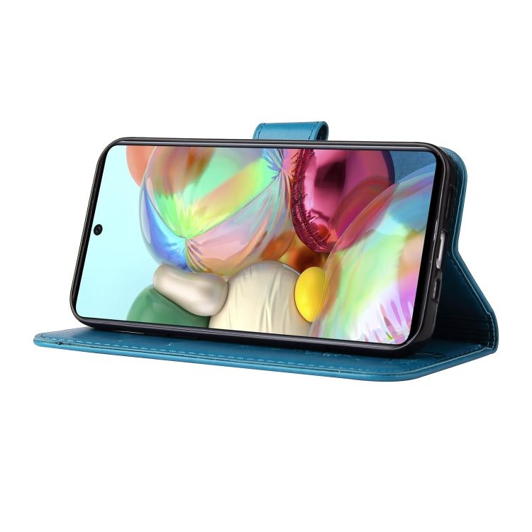 For Samsung Galaxy Note10 Lite / A81 Embossed Lucky Tree Horizontal Flip Leather Case with Holder & Card Slot & Wallet & Lanyard