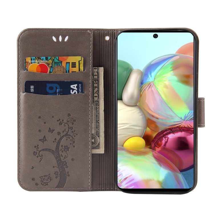 For Samsung Galaxy Note10 Lite / A81 Embossed Lucky Tree Horizontal Flip Leather Case with Holder & Card Slot & Wallet & Lanyard