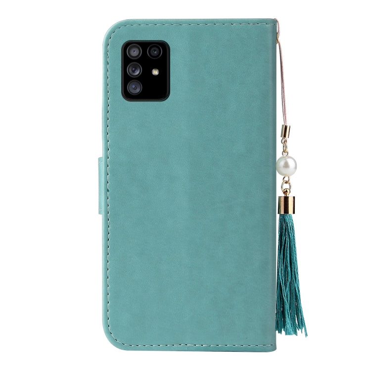 For Samsung Galaxy Note10 Lite / A81 Embossed Lucky Tree Horizontal Flip Leather Case with Holder & Card Slot & Wallet & Lanyard
