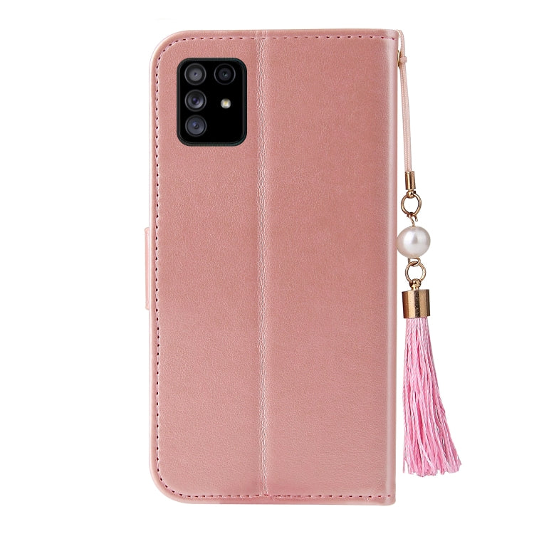 For Samsung Galaxy Note10 Lite / A81 Embossed Lucky Tree Horizontal Flip Leather Case with Holder & Card Slot & Wallet & Lanyard