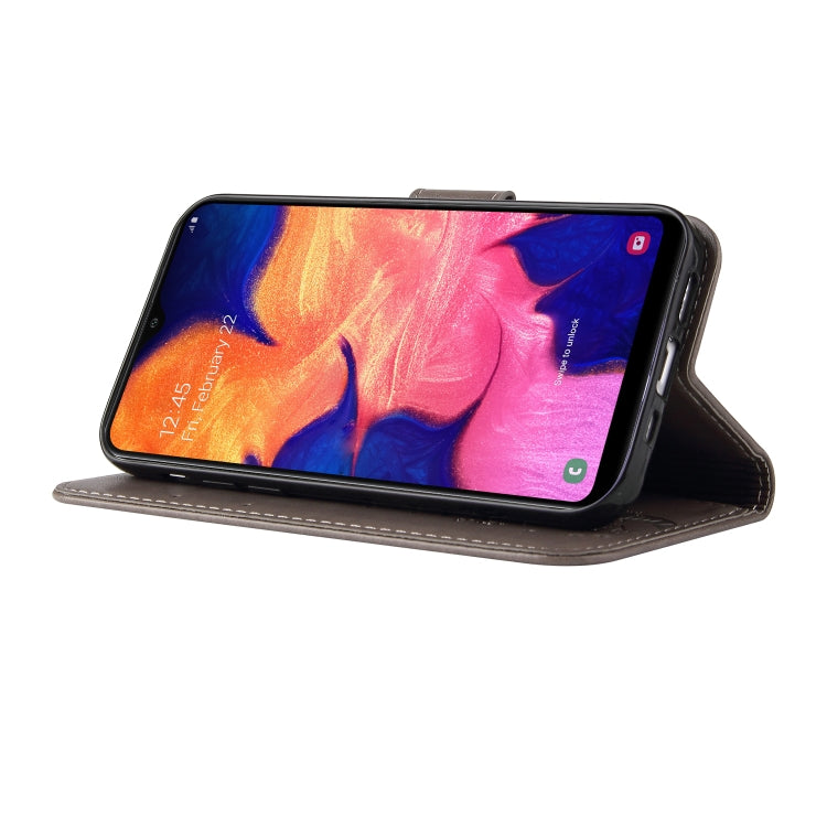 For Samsung Galaxy M01 Embossed Lucky Tree Horizontal Flip Leather Case with Holder & Card Slot & Wallet & Lanyard