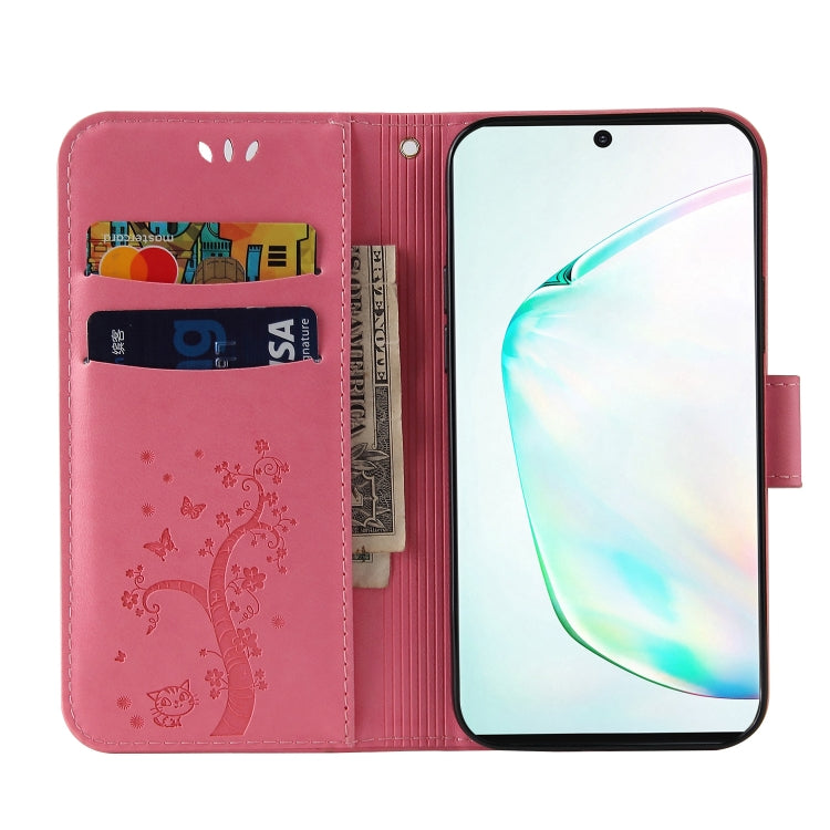 For Samsung Galaxy Note10+ Embossed Lucky Tree Horizontal Flip Leather Case with Holder & Card Slot & Wallet & Lanyard