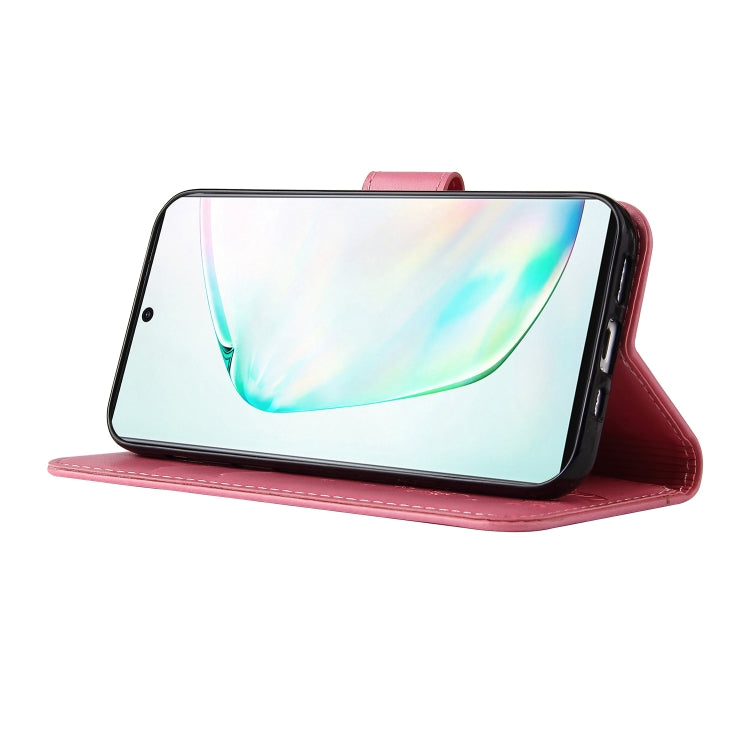 For Samsung Galaxy Note10+ Embossed Lucky Tree Horizontal Flip Leather Case with Holder & Card Slot & Wallet & Lanyard
