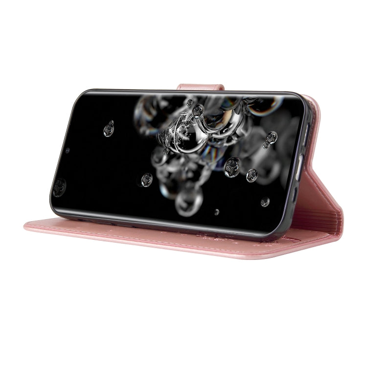 For Samsung Galaxy Note20 Ultra Embossed Lucky Tree Horizontal Flip Leather Case with Holder & Card Slot & Wallet & Lanyard