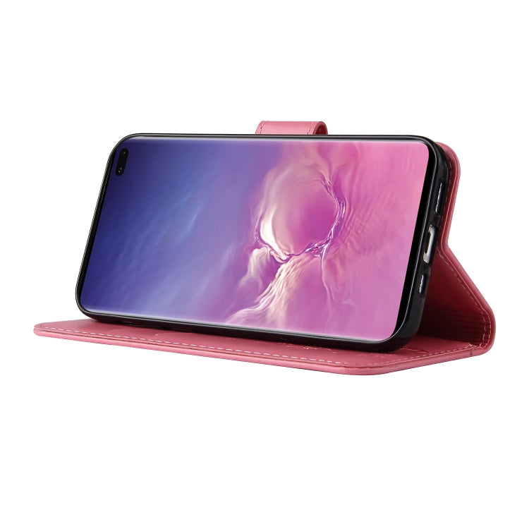 For Samsung Galaxy S10 Embossed Lucky Tree Horizontal Flip Leather Case with Holder & Card Slot & Wallet & Lanyard