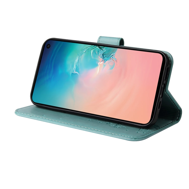 For Samsung Galaxy S10e Embossed Lucky Tree Horizontal Flip Leather Case with Holder & Card Slot & Wallet & Lanyard