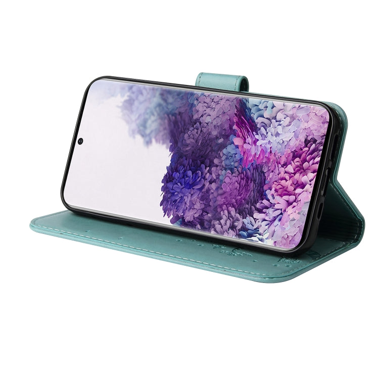 For Samsung Galaxy S20 Embossed Lucky Tree Horizontal Flip Leather Case with Holder & Card Slot & Wallet & Lanyard