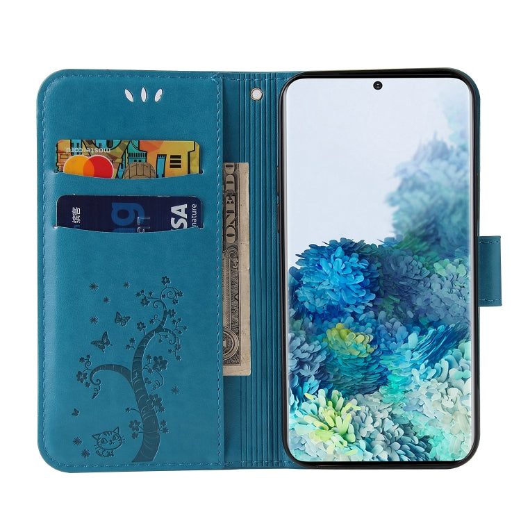 For Samsung Galaxy S20+ Embossed Lucky Tree Horizontal Flip Leather Case with Holder & Card Slot & Wallet & Lanyard