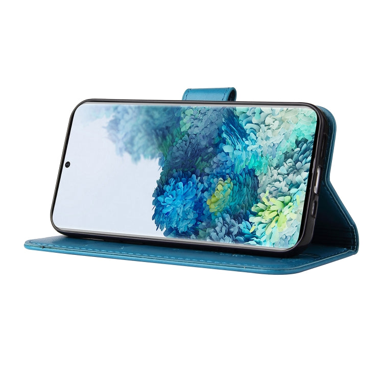 For Samsung Galaxy S20+ Embossed Lucky Tree Horizontal Flip Leather Case with Holder & Card Slot & Wallet & Lanyard