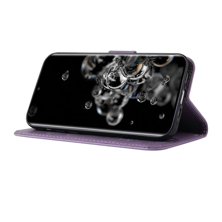 For Samsung Galaxy S20 Ultra Embossed Lucky Tree Horizontal Flip Leather Case with Holder & Card Slot & Wallet & Lanyard