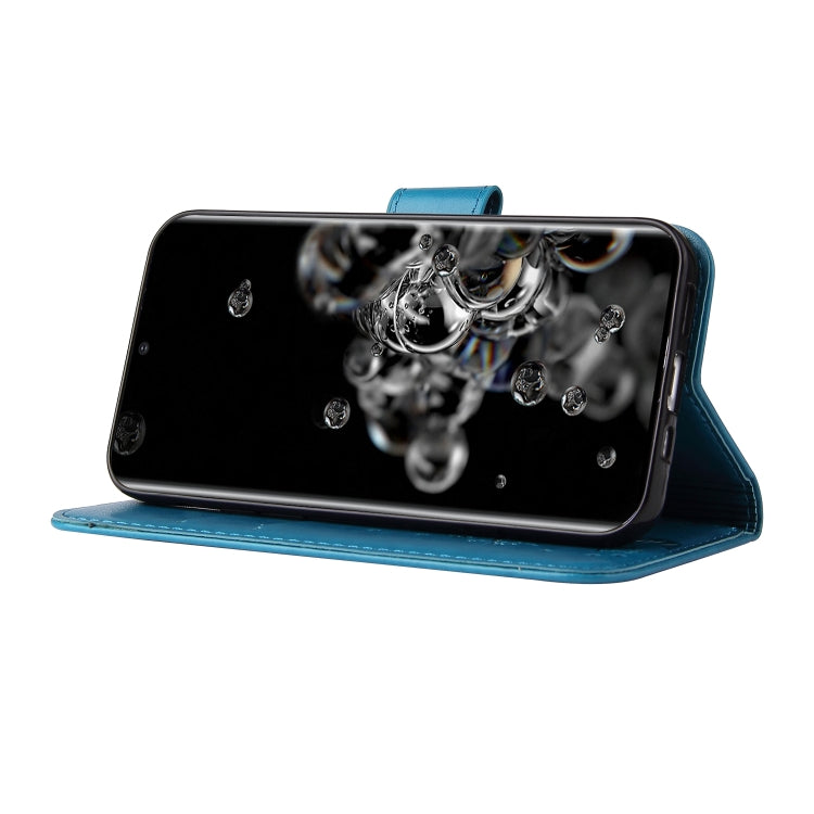 For Samsung Galaxy S20 Ultra Embossed Lucky Tree Horizontal Flip Leather Case with Holder & Card Slot & Wallet & Lanyard