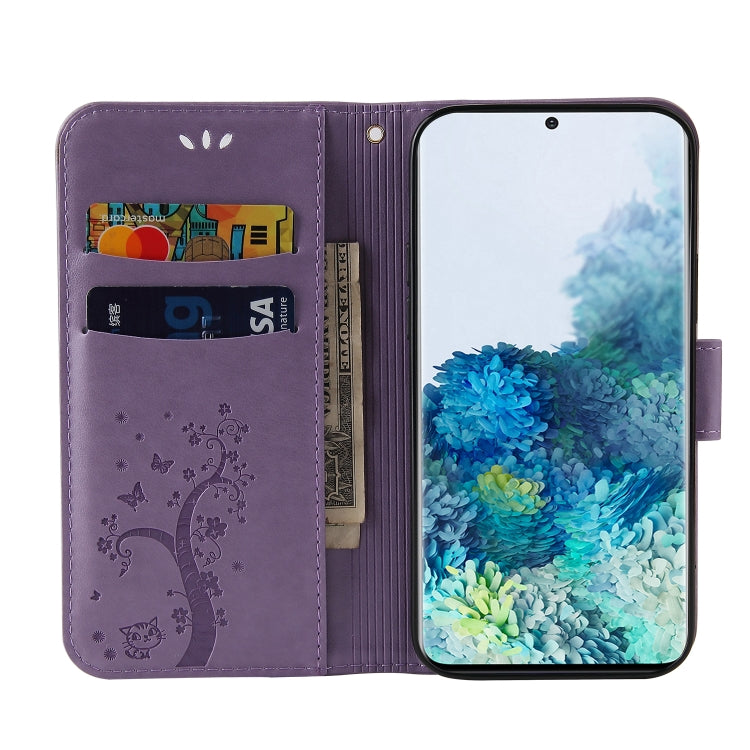 For Samsung Galaxy S20 FE 5G Embossed Lucky Tree Horizontal Flip Leather Case with Holder & Card Slot & Wallet & Lanyard