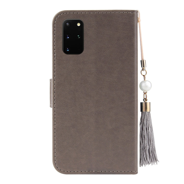 For Samsung Galaxy S20 FE 5G Embossed Lucky Tree Horizontal Flip Leather Case with Holder & Card Slot & Wallet & Lanyard