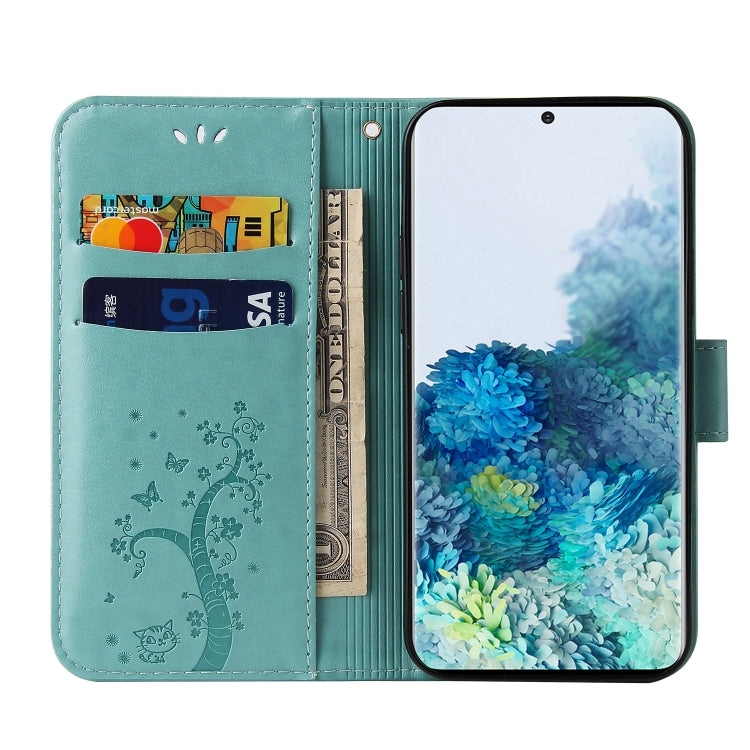 For Samsung Galaxy S20 FE 5G Embossed Lucky Tree Horizontal Flip Leather Case with Holder & Card Slot & Wallet & Lanyard