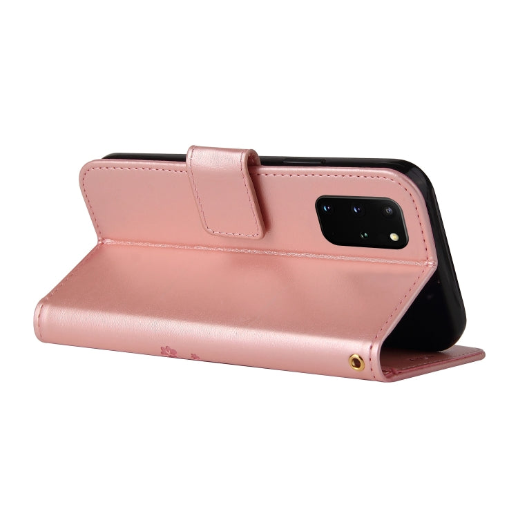For Samsung Galaxy S20 FE 5G Embossed Lucky Tree Horizontal Flip Leather Case with Holder & Card Slot & Wallet & Lanyard