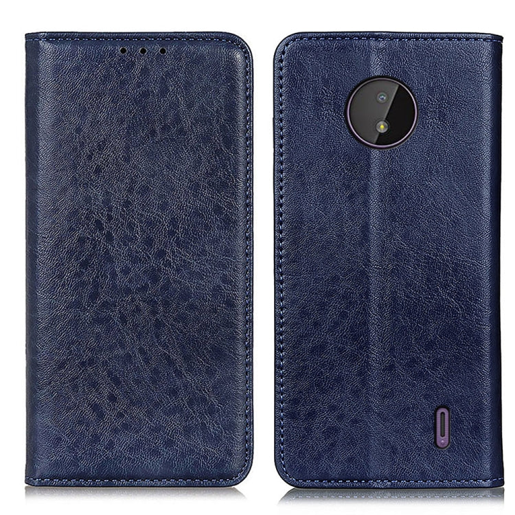 Magnetic Crazy Horse Texture Horizontal Flip Leather Case with Holder & Card Slots & Wallet For Nokia C10 / C20