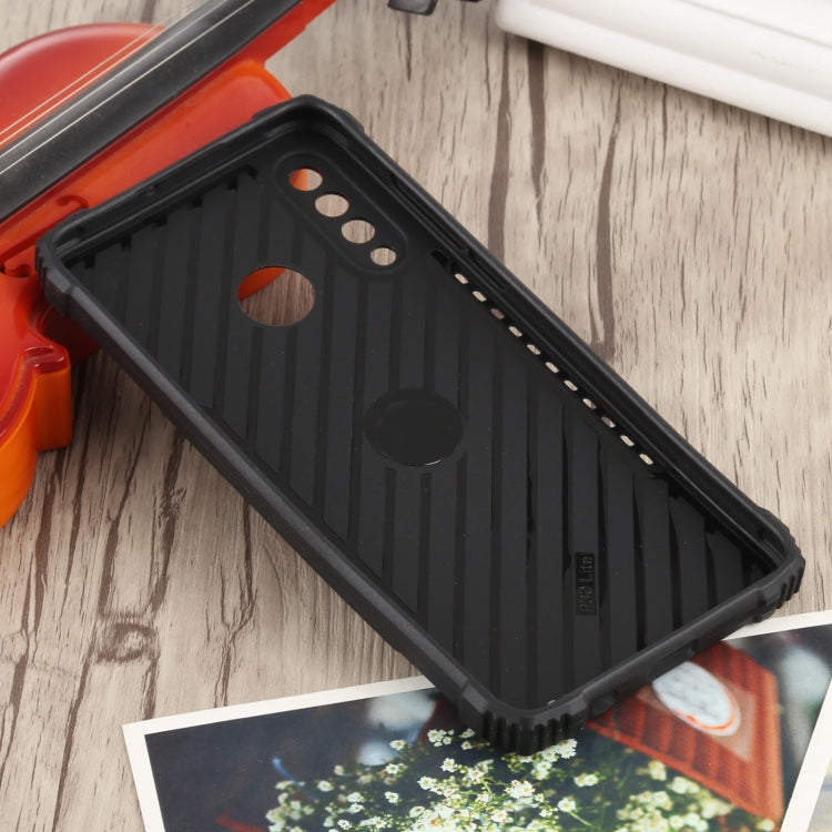 For Huawei P30 Lite / nova 4e Fierce Warrior Series Armor All-inclusive Shockproof Aluminum Alloy + TPU Protective Case with Ring Holder