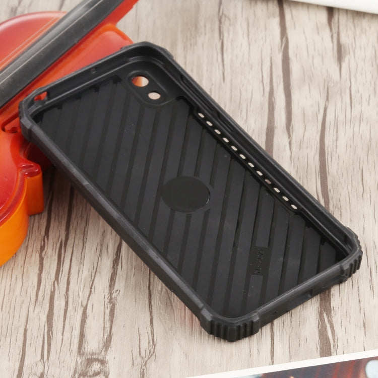 For Huawei Y5 (2019) Fierce Warrior Series Armor All-inclusive Shockproof Aluminum Alloy + TPU Protective Case with Ring Holder