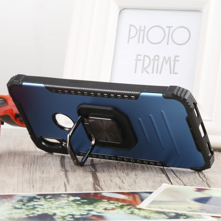 For Huawei Y6 (2019) / Y6 Pro 2019 / Y6s Fierce Warrior Series Armor All-inclusive Shockproof Aluminum Alloy + TPU Protective Case with Ring Holder