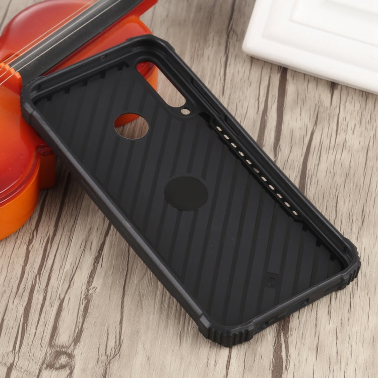 For Huawei Y7p / P40 Lite E Fierce Warrior Series Armor All-inclusive Shockproof Aluminum Alloy + TPU Protective Case with Ring Holder