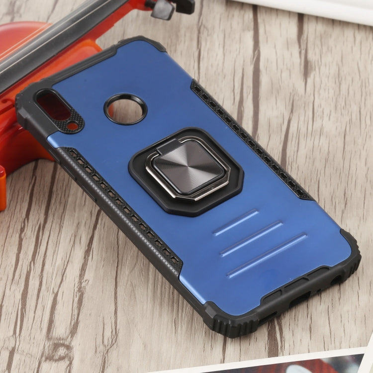For Huawei Y9 (2019) / Enjoy 9 Plus / Enjoy 20e Fierce Warrior Series Armor All-inclusive Shockproof Aluminum Alloy + TPU Protective Case with Ring Holder