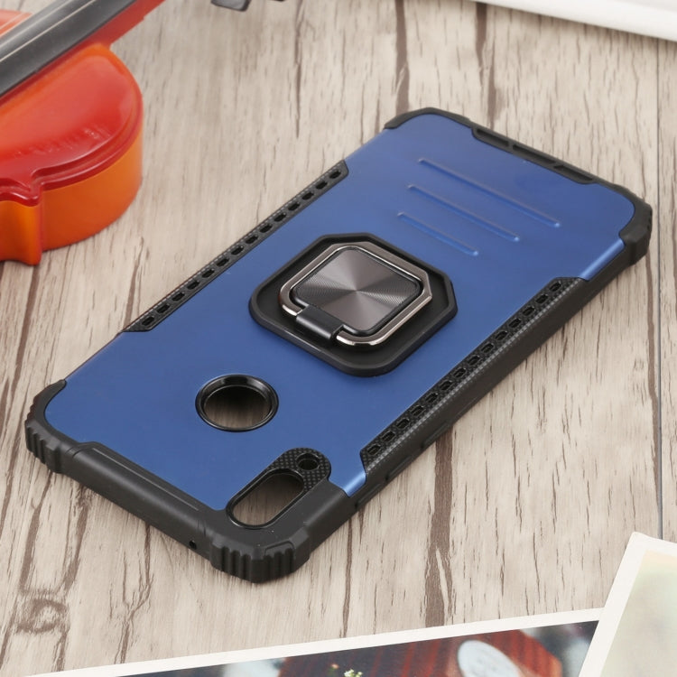 For Huawei Y9 (2019) / Enjoy 9 Plus / Enjoy 20e Fierce Warrior Series Armor All-inclusive Shockproof Aluminum Alloy + TPU Protective Case with Ring Holder