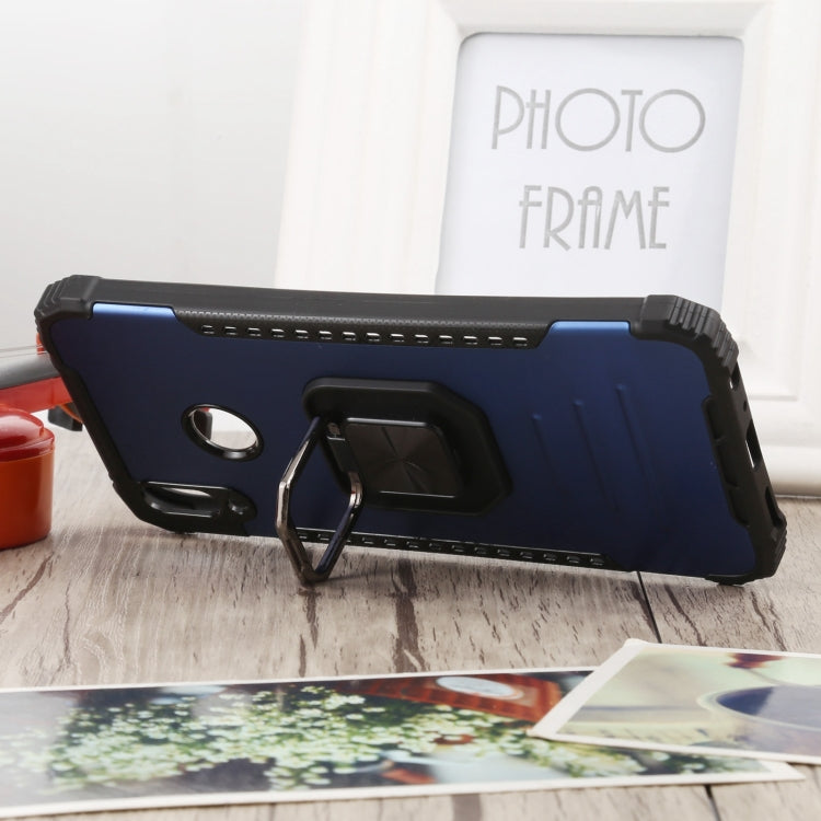 For Huawei Y9 (2019) / Enjoy 9 Plus / Enjoy 20e Fierce Warrior Series Armor All-inclusive Shockproof Aluminum Alloy + TPU Protective Case with Ring Holder