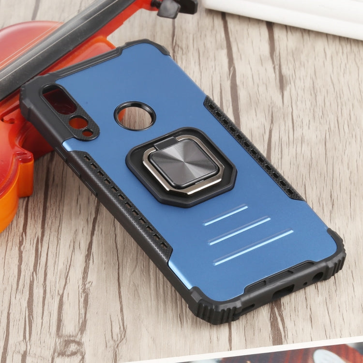 For Huawei Y9 Prime (2019) / Enjoy 10 Plus Fierce Warrior Series Armor All-inclusive Shockproof Aluminum Alloy + TPU Protective Case with Ring Holder