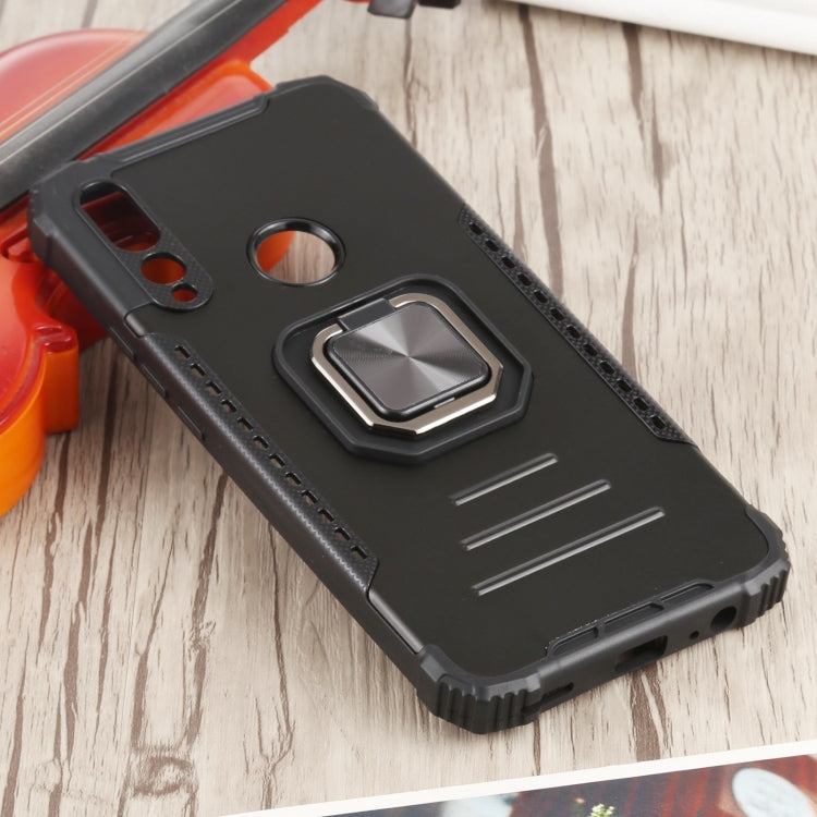 For Huawei Y9 Prime (2019) / Enjoy 10 Plus Fierce Warrior Series Armor All-inclusive Shockproof Aluminum Alloy + TPU Protective Case with Ring Holder