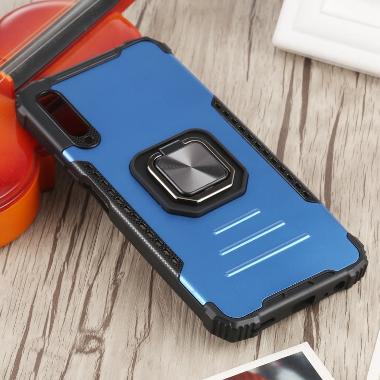 For Huawei Y9s Fierce Warrior Series Armor All-inclusive Shockproof Aluminum Alloy + TPU Protective Case with Ring Holder