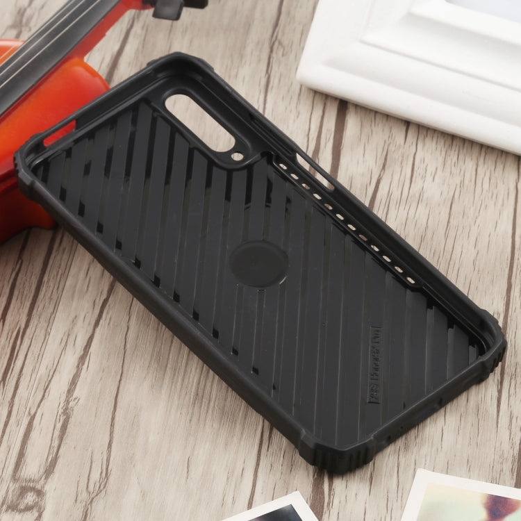 For Huawei Y9s Fierce Warrior Series Armor All-inclusive Shockproof Aluminum Alloy + TPU Protective Case with Ring Holder
