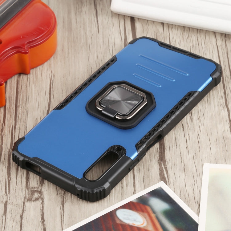 For Huawei Y9s Fierce Warrior Series Armor All-inclusive Shockproof Aluminum Alloy + TPU Protective Case with Ring Holder
