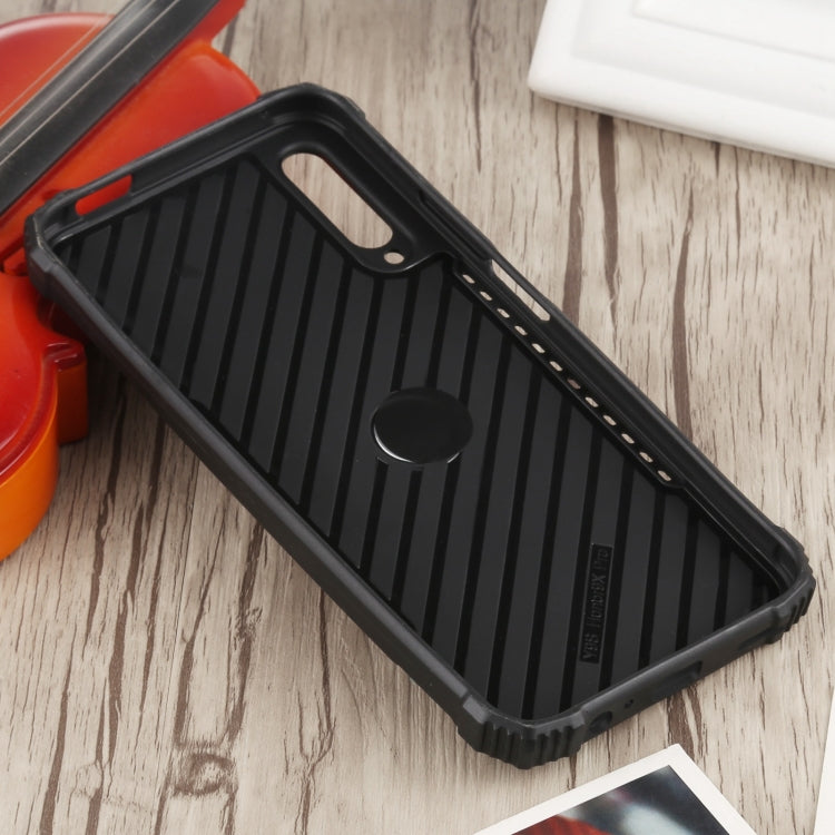 For Huawei Y9s Fierce Warrior Series Armor All-inclusive Shockproof Aluminum Alloy + TPU Protective Case with Ring Holder
